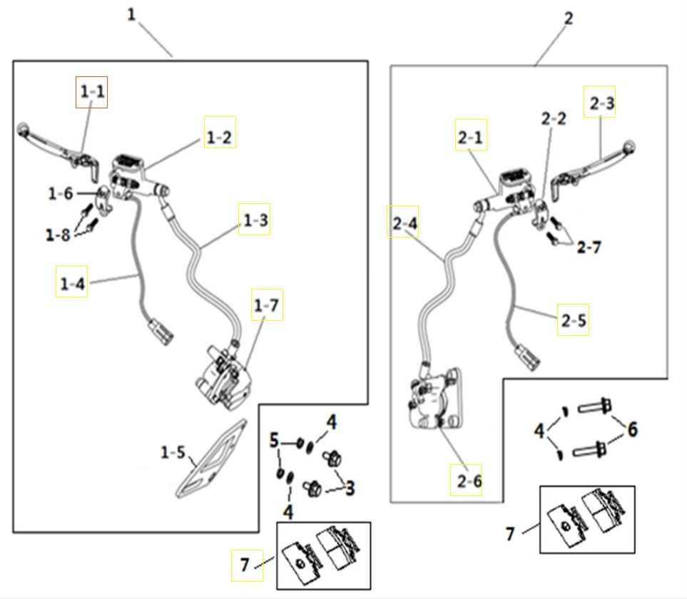Braking system Goccia GEV2000