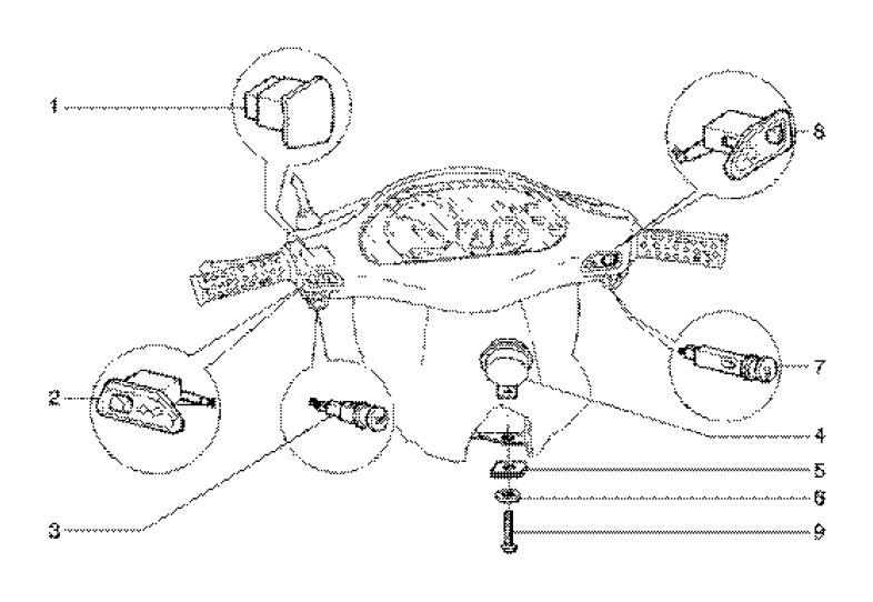 Wheel switches Gilera Runner 180cc FXR 2-stroke