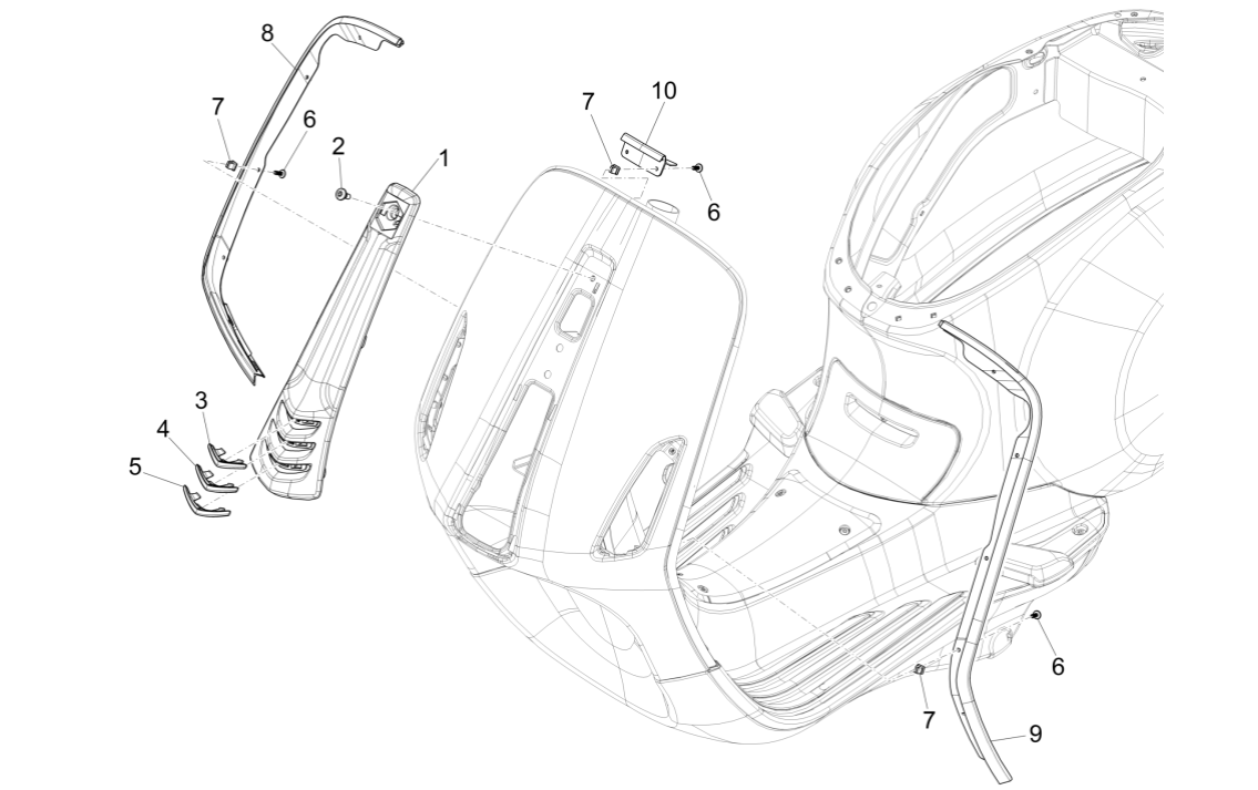 Vespa Sprint 150 3V IE ABS Euro 3 2015 front cover