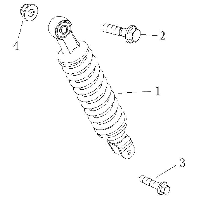 Shock absorber Agm Supreme