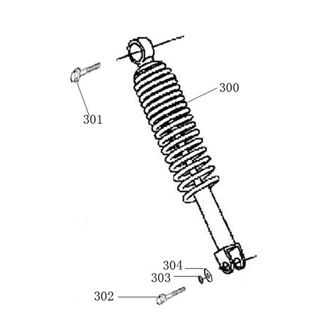 Shock absorber Agm Veterano