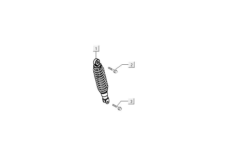 Shock absorber Kymco Agility 10