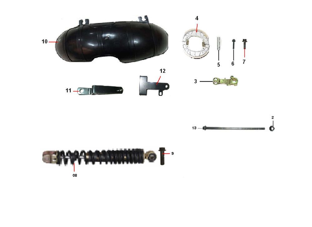 Shock absorber Riva Sport VX50S 4-stroke