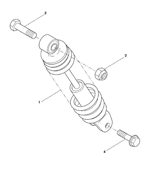 Shock Absorber Yamaha Bw's 2-Stroke