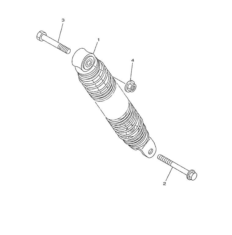 Shock Absorber Yamaha Neo's 2-stroke (2003 to 2008)