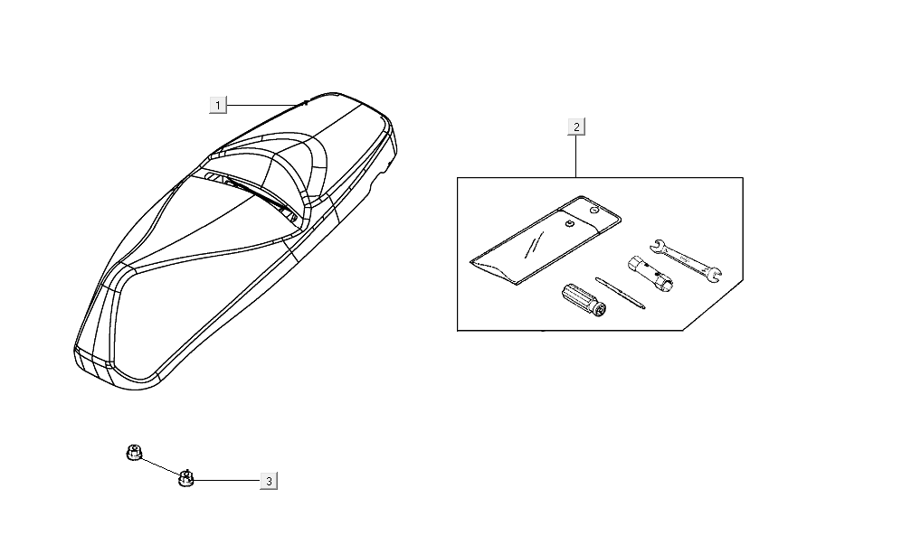 Seat Kymco People S 50i E4 Blue