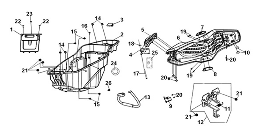 Seat Sym ADX 125i ABS+ TCS E5 2023