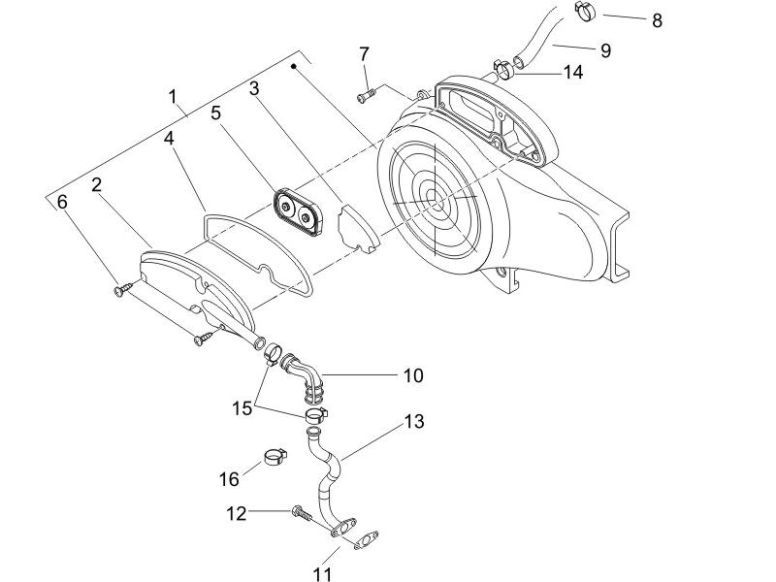 SLS Filter Piaggio Zip 2000 4-stroke AC