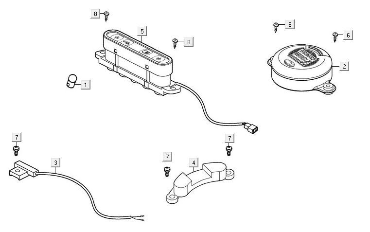 Speedometer Kymco Maxxer 90 Black