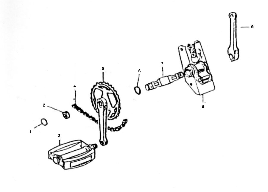 Solex Bottom Bracket