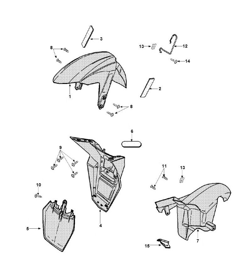 Fender Peugeot Speedfight 3 AC 2-Stroke