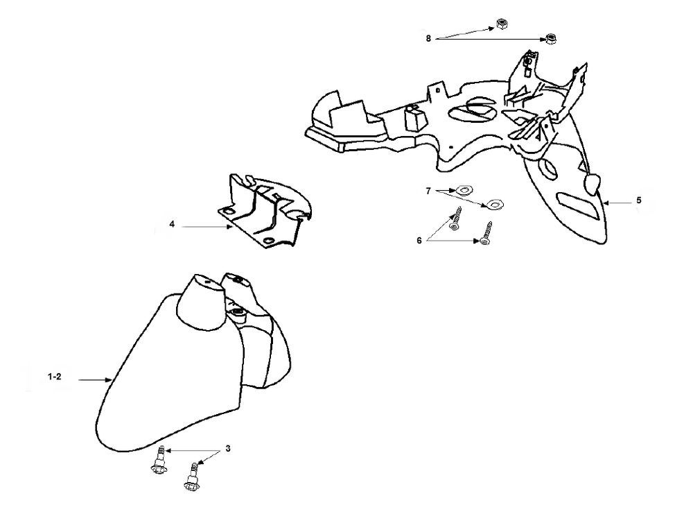 Fender Peugeot Vivacity 2 E2 2-Stroke