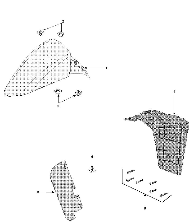 Fender Peugeot Vivacity 3 2-Stroke