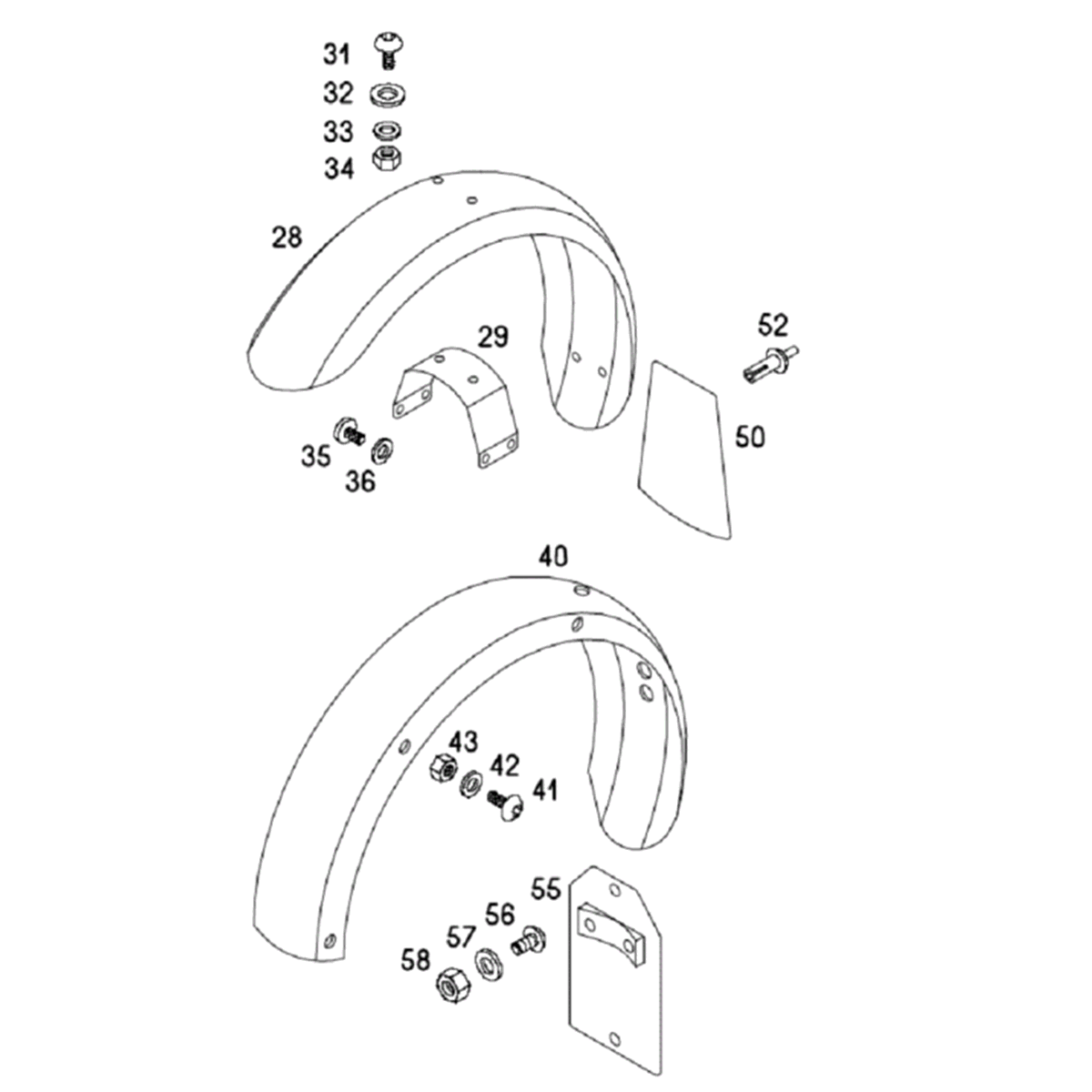 Spatborden Tomos CLASSIC XL (L1)
