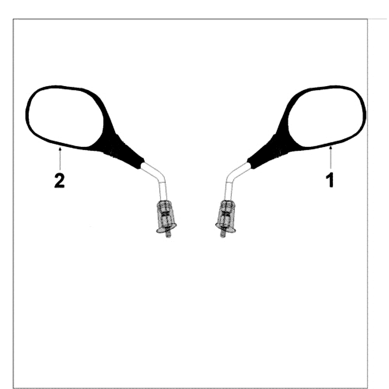 Mirrors Peugeot Tweet Euro4