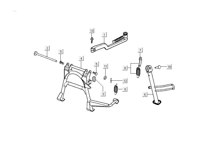 kickstarter standard Kymco Grand Dink 2-stroke Silver