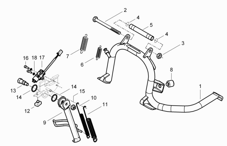 Standard/S Piaggio Beverly 125 RST 4T 4V IE E3 2010-2015 (EMEA)