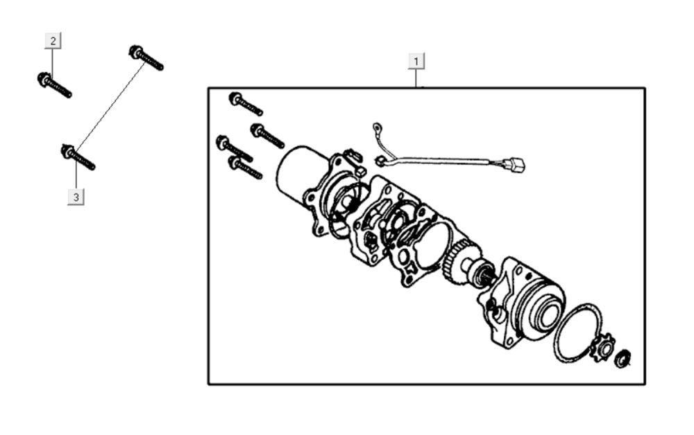 Starter Kymco K-Pipe 125cc