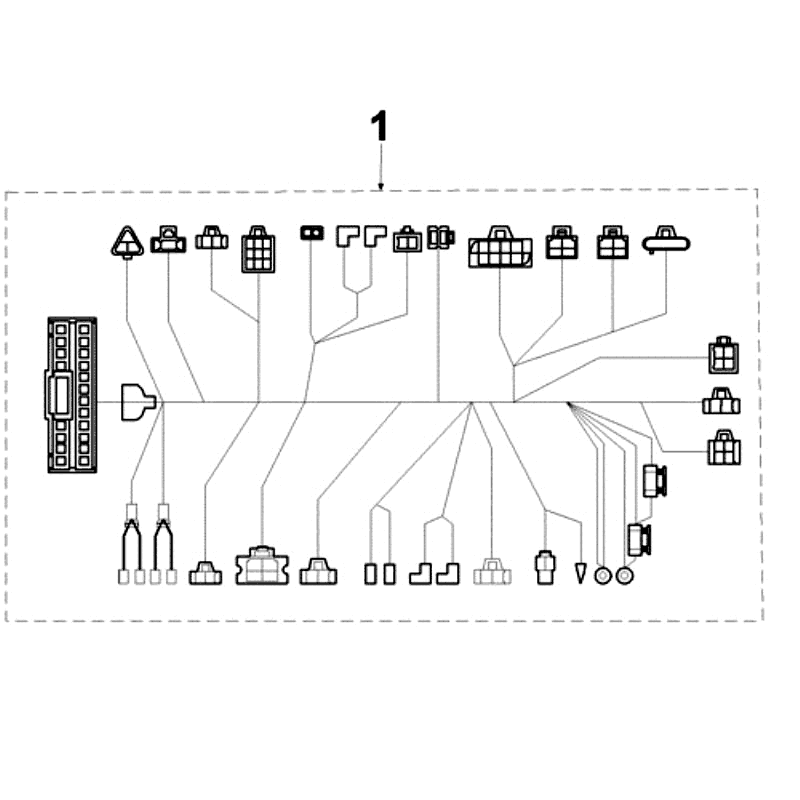 Plug Plug Dell Orto CDI Peugeot New Vivacity 2-Stroke Dark Blue