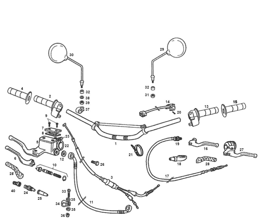 Send Derbi Senda R old model