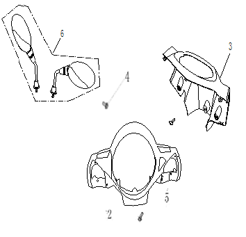 Handlebar Caps-Mirror AGM Ape50 brown