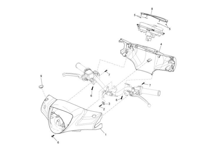 Wheelhouse Piaggio Liberty 2-stroke black 98/a