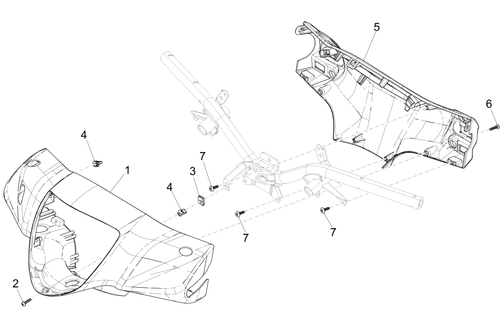 Piaggio Liberty 50 4-stroke steering wheel covers (IGET EURO 5)