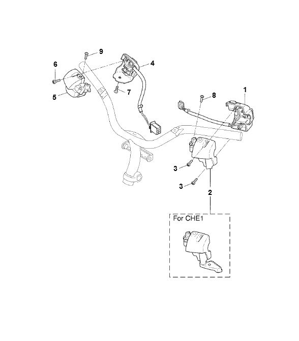Handlebar Switches Yamaha Aerox 2-Stroke