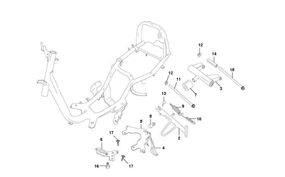 Subframe Rover Fun 4-stroke