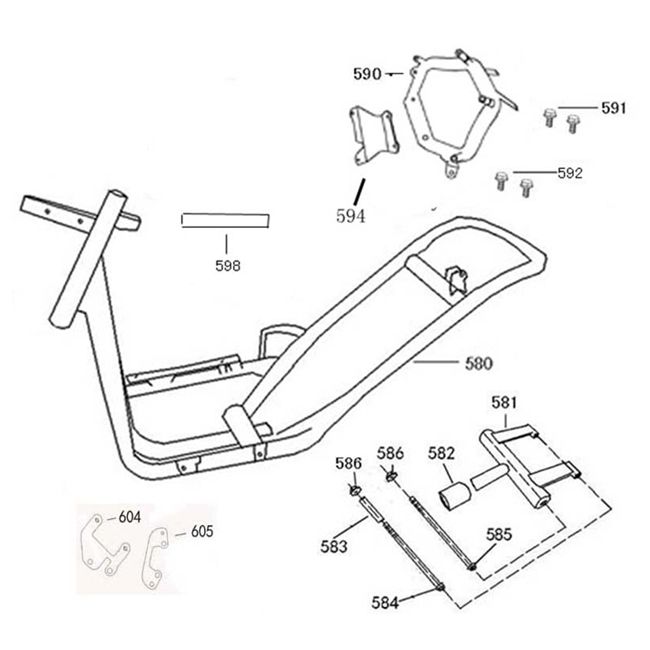 Frame China Zip Euro 4