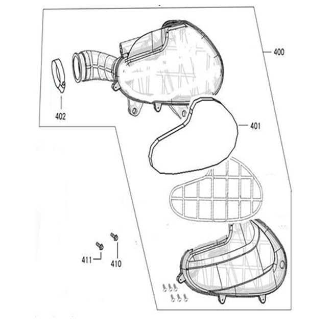 Air filter China Joy /Legend