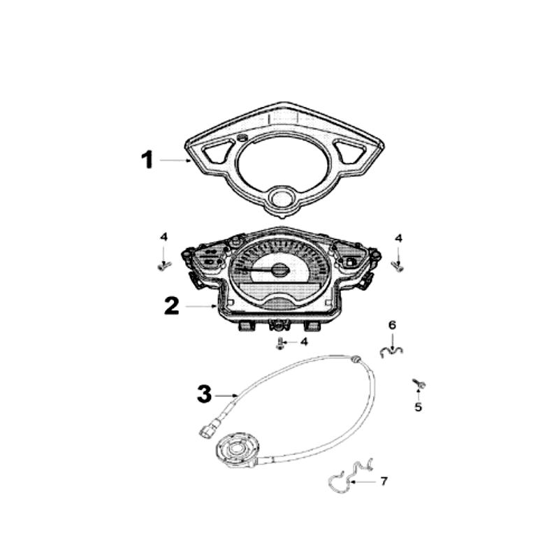 Teller Peugeot Speedfight 3 AC Black