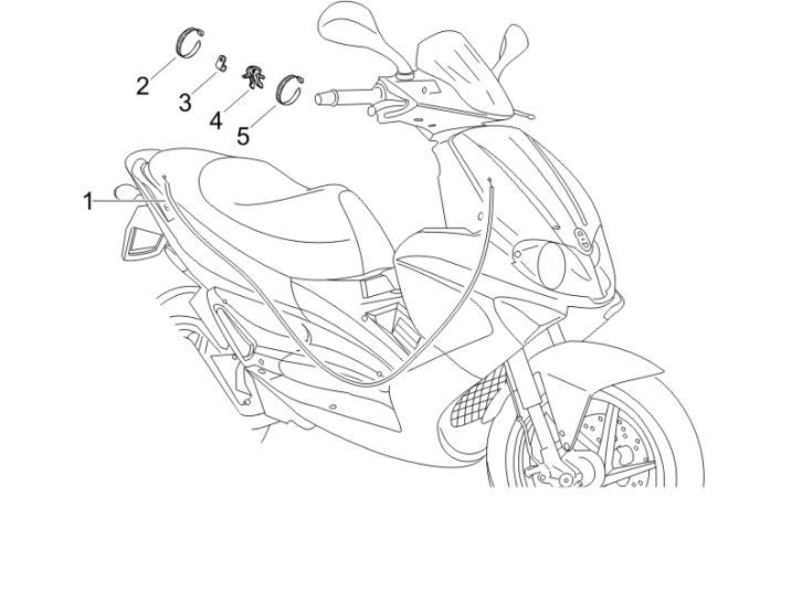 Transmissions Gilera Runner 200cc VXR 4-stroke 2006