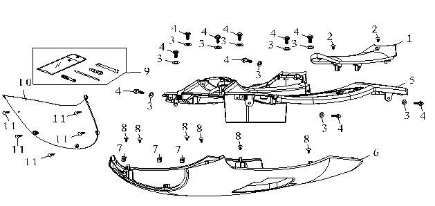 Running board China Fashion black