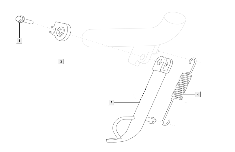 Side Stand Niu U Series