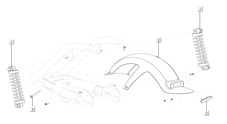 Shock Absorber Niu U Series