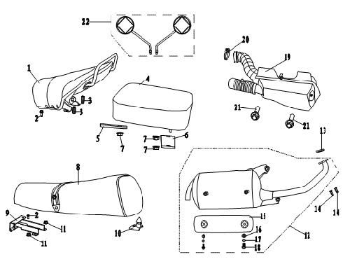 Exhaust Saddle Fosti Veneri