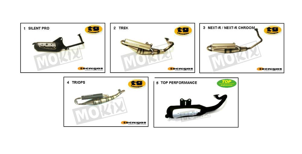 Exhaust Generic Cracker red 2009 2-stroke