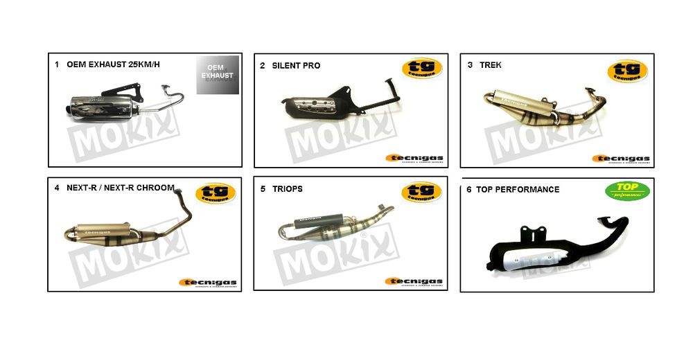 Exhaust Generic Cracker black 2010 2-stroke 25