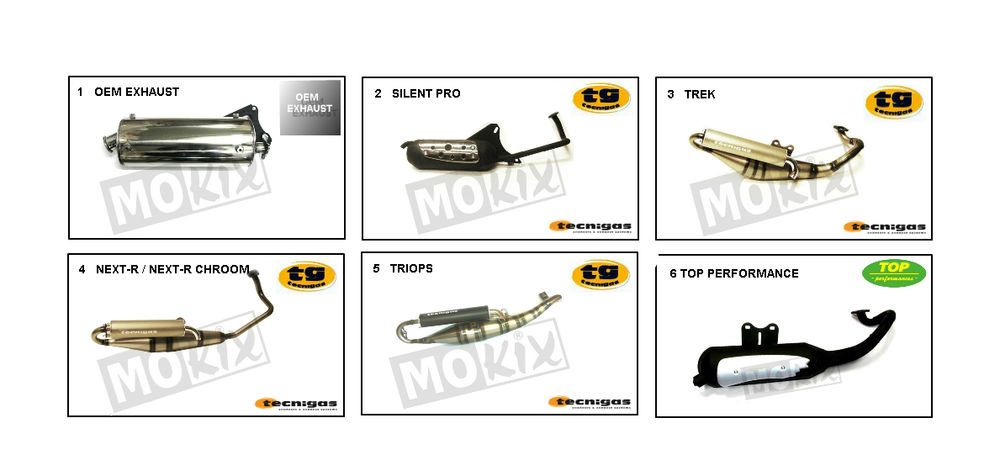 Exhaust Generic Xor black 2007 2-stroke 25