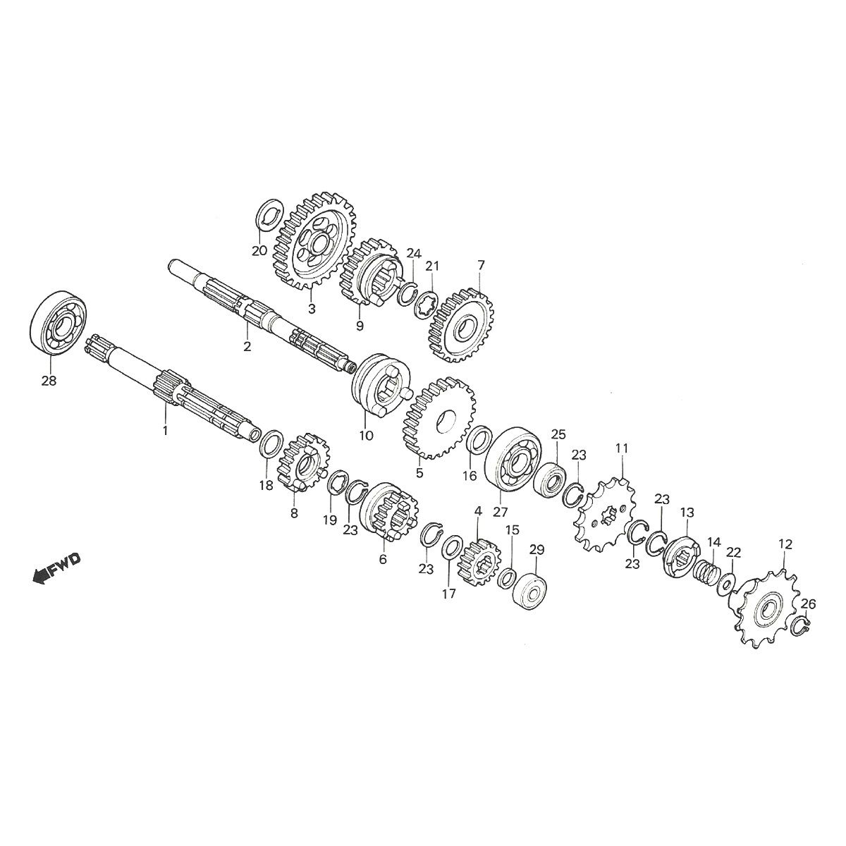 Honda MTX acceleration