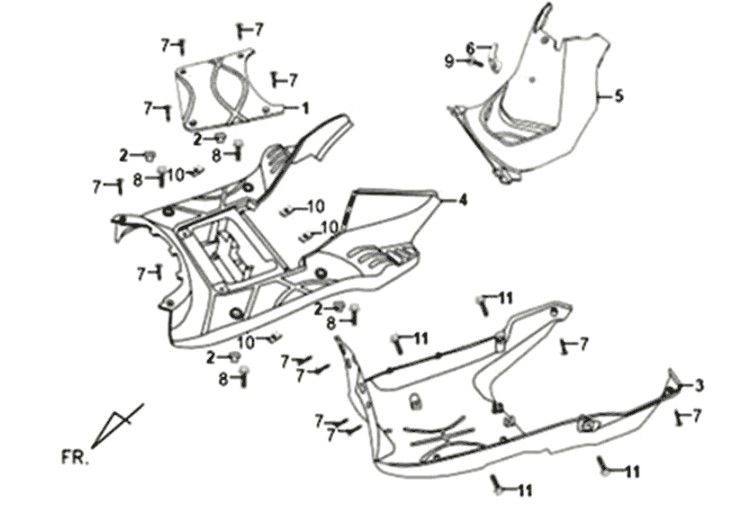 Sym XPRO 50 E4 base plate