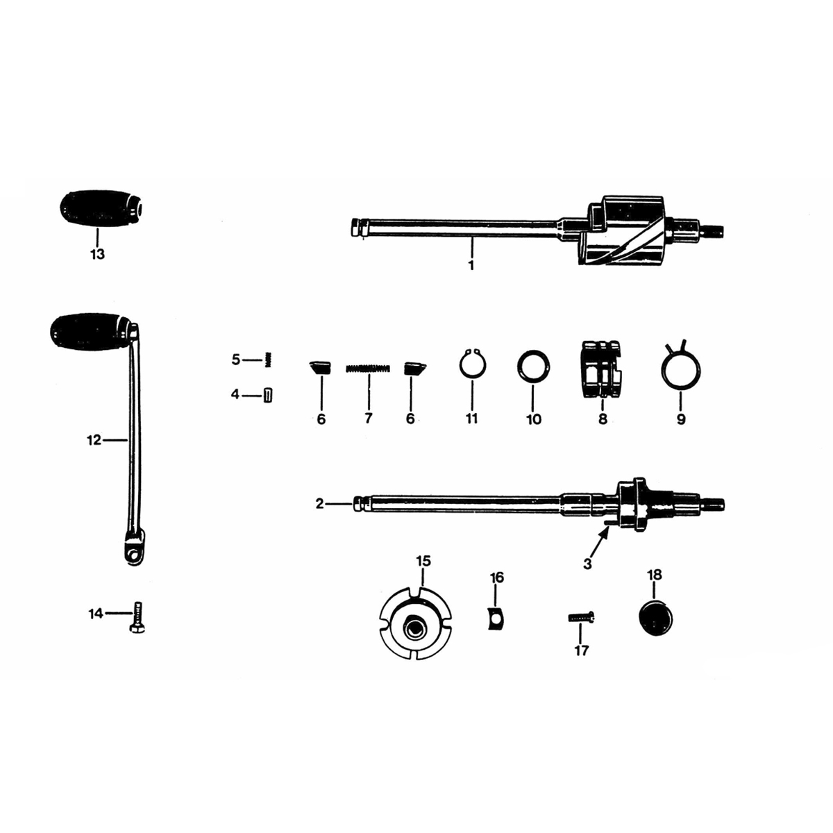 Foot acceleration - Zundapp 530 gearshift pedal all types
