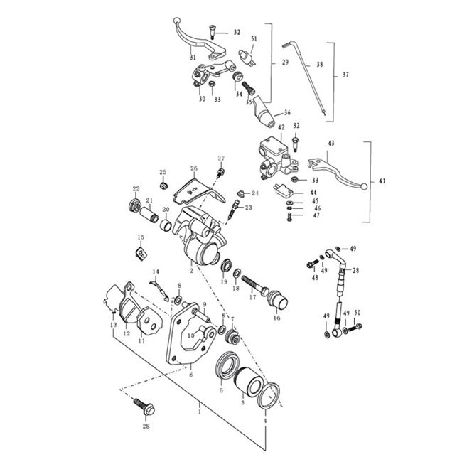 Front Brake Agm Caferacer