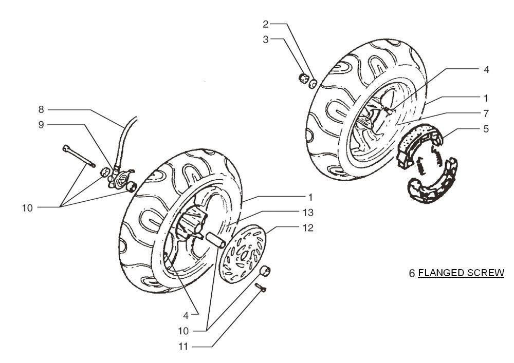 Wheels Beta Ark-k AC blue 2010 2-stroke