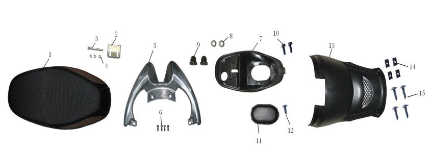 Saddle Buddybak Btc Jet 4-stroke