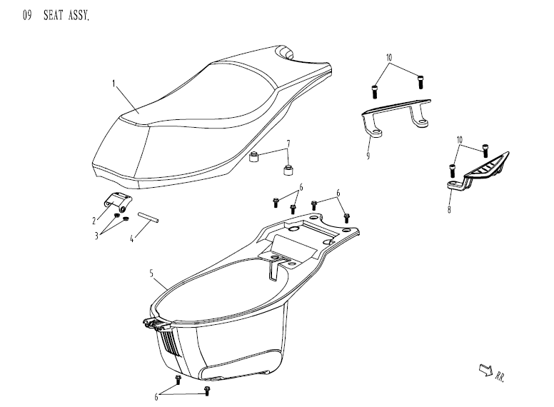 Saddle Buddy Box China Venom white