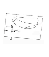 Saddle Buddyseat Iva Venti matt anthracite