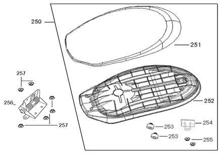 Saddle BTC Legend brown