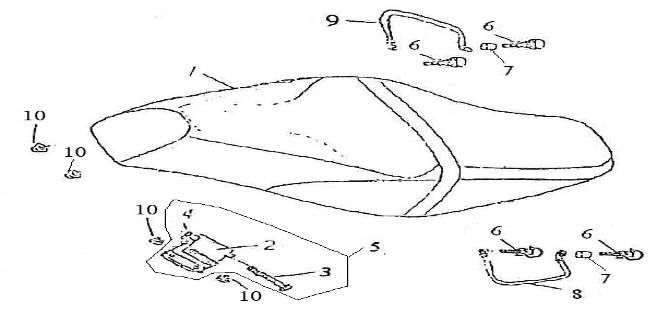 Saddle China GT champagne